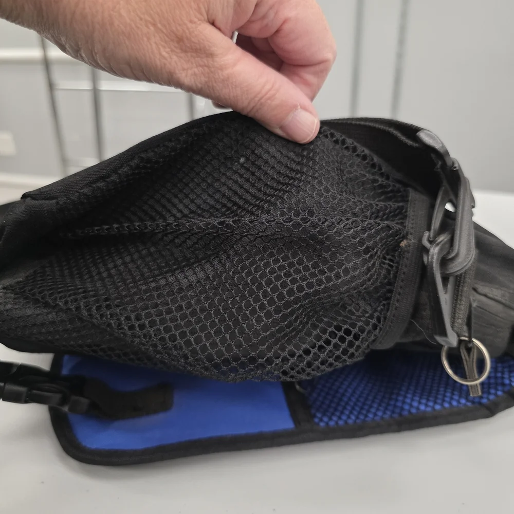 Men's Black Crossbody Bag